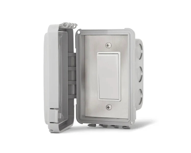 Infratech Comfort  Single On/Off Flush Mount Switch with Weatherproof Cover