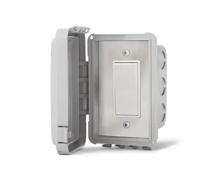 Infratech Comfort  Single On/Off Flush Mount Switch with Weatherproof Cover Infratech Comfort Dreamwood Living