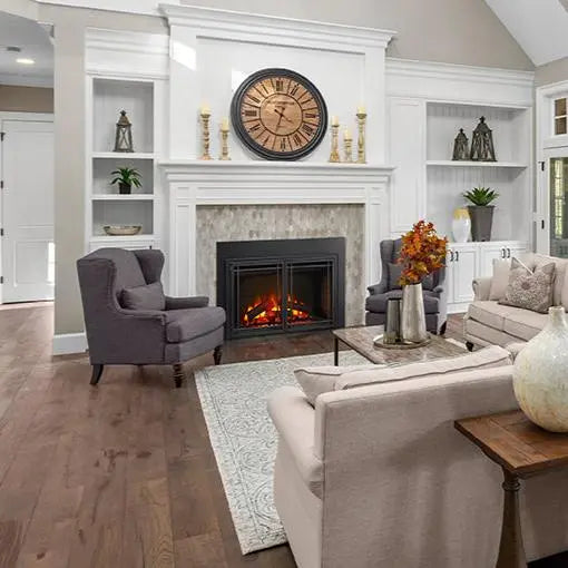 SimpliFire 35" Traditional Built-In Electric Fireplace Insert SimpliFire
