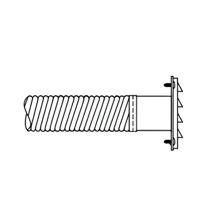 IronStrike Outside Air Kit (4’’ I.D. x 10 ft. long insulated flex) Ironstrike Dreamwood Living