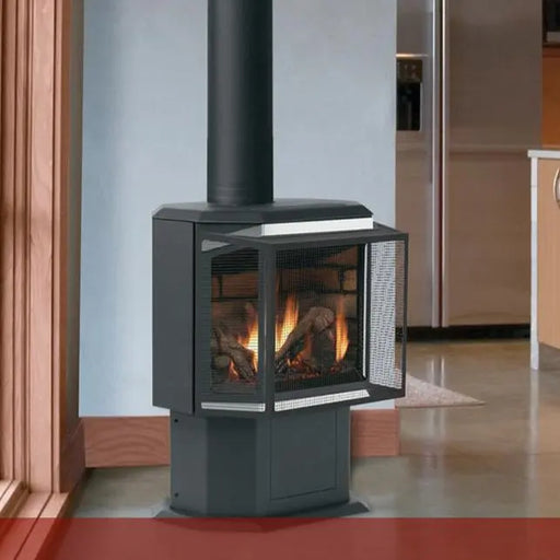 Ironstrike Epic Traditional Direct Vent Gas Freestanding Stove Ironstrike
