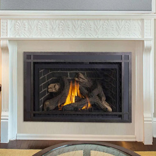 Ironstrike Madison Park 32 Traditional Direct Vent Gas Fireplace Insert Ironstrike