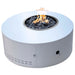 The Outdoor Plus OPT-ISLAPC60 Isla 60" Powder Coat Round Gas Fire Pit