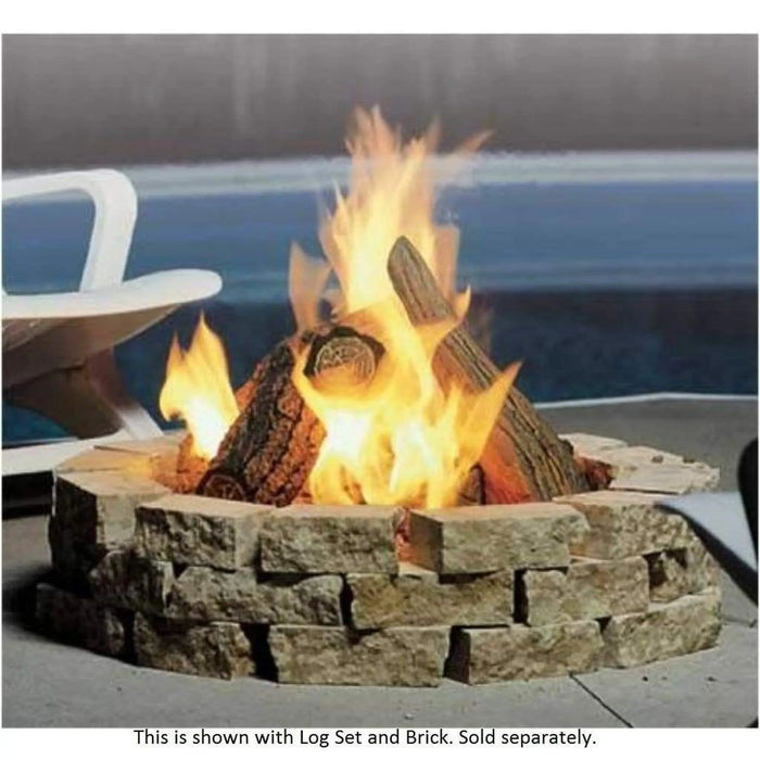 Kingsman 20" FP2085 Series Outdoor Round Fire Pit Kingsman