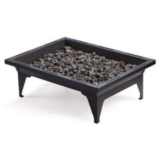Kingsman 27" FP2785LP-FL Outdoor Rectangular Fire Pit Kingsman