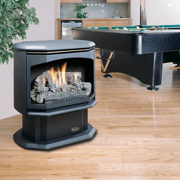 Kingsman 28" FVF350 Vent Free Freestanding Gas Stove Kingsman Dreamwood Living