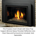 Kingsman 33" IDV26 Direct Vent Gas Fireplace Insert Kingsman