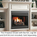 Kingsman 33" ZVF33P Zero Clearance Vent Free Gas Firebox Kingsman