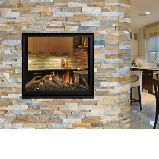 Kingsman 34" MCVST42 Zero Clearance Direct Vent See-Through Gas Fireplace Kingsman