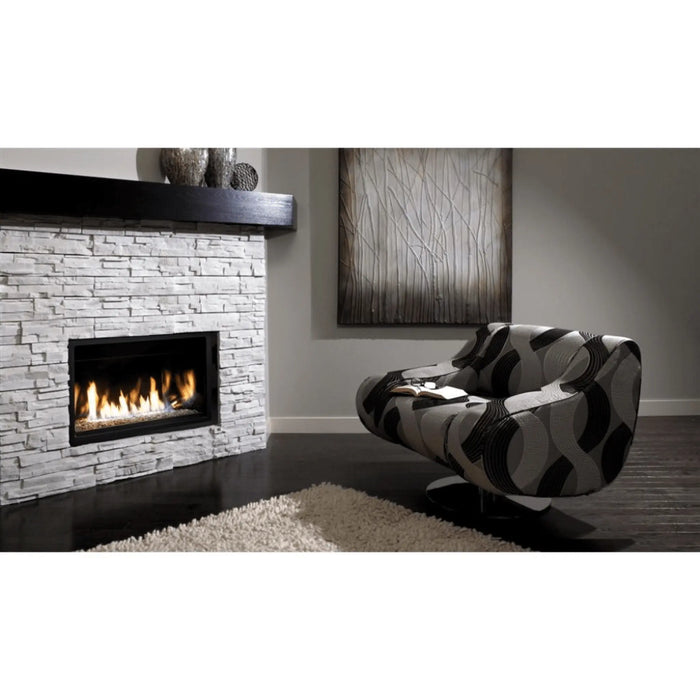 Kingsman 36" ZCVRB3622 Zero Clearance Clean View Direct Vent Linear Gas Fireplace Kingsman Dreamwood Living