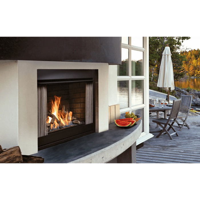 Kingsman 42" OFP42 Millivolt Outdoor Gas Fireplace Kingsman