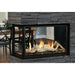 Kingsman 43" MCVP42 Multi-sided Clean View Peninsula Direct Vent Gas Fireplace Kingsman Dreamwood Living
