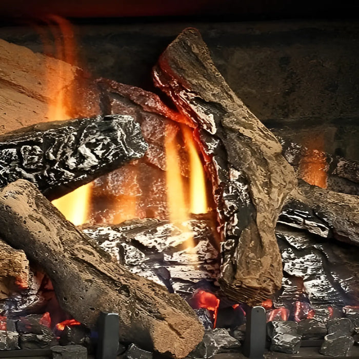 Kingsman Five Piece Fiber Split Oak Log Set