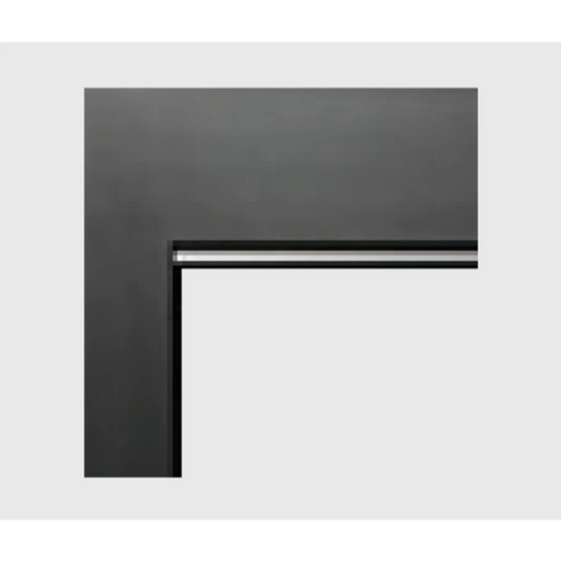 Kingsman Flat Wall Black Surround for ZVC3622 Fireplaces Kingsman