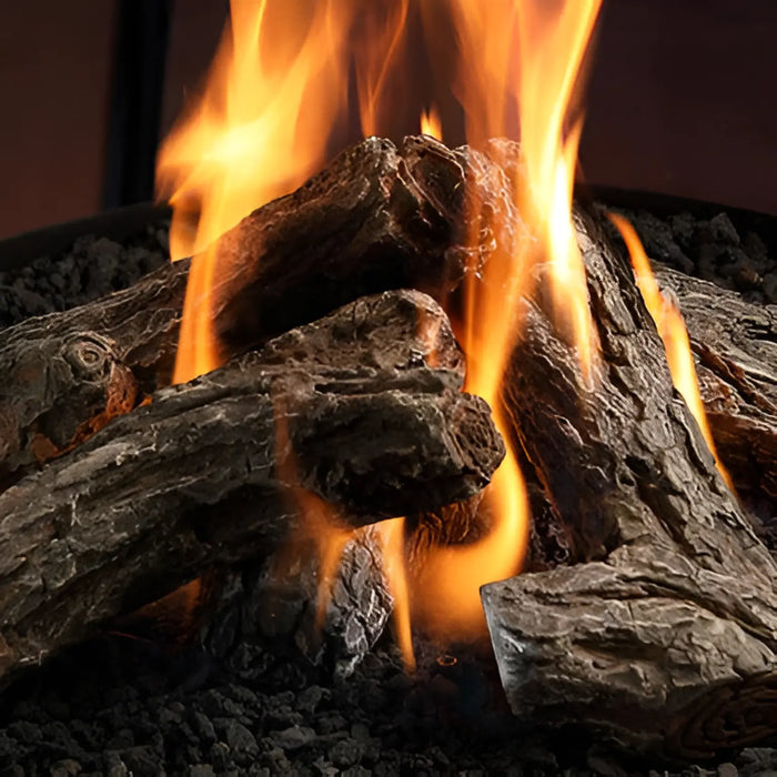 Kingsman Four Piece Cast Oak Log Set