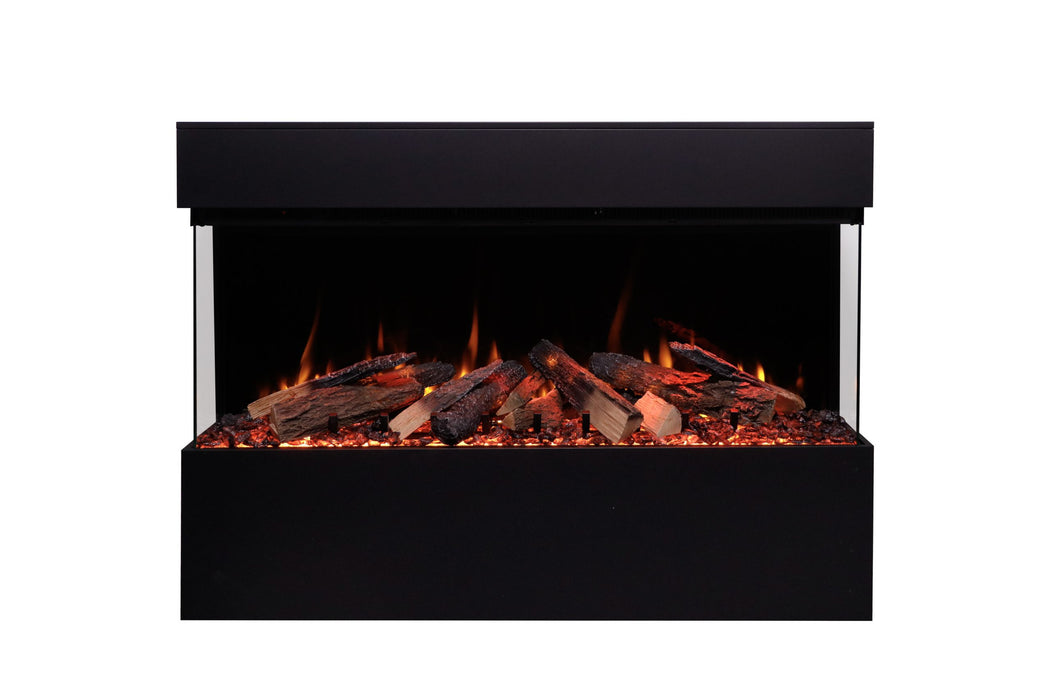 Amantii Pedestal Display for Fire & Ice LumaForest  Indoor 3 Sided Built In Electric Fireplace