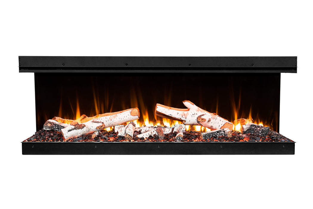 Amantii Fire & Ice LumaForest Built-In 3-Sided Electric Fireplace