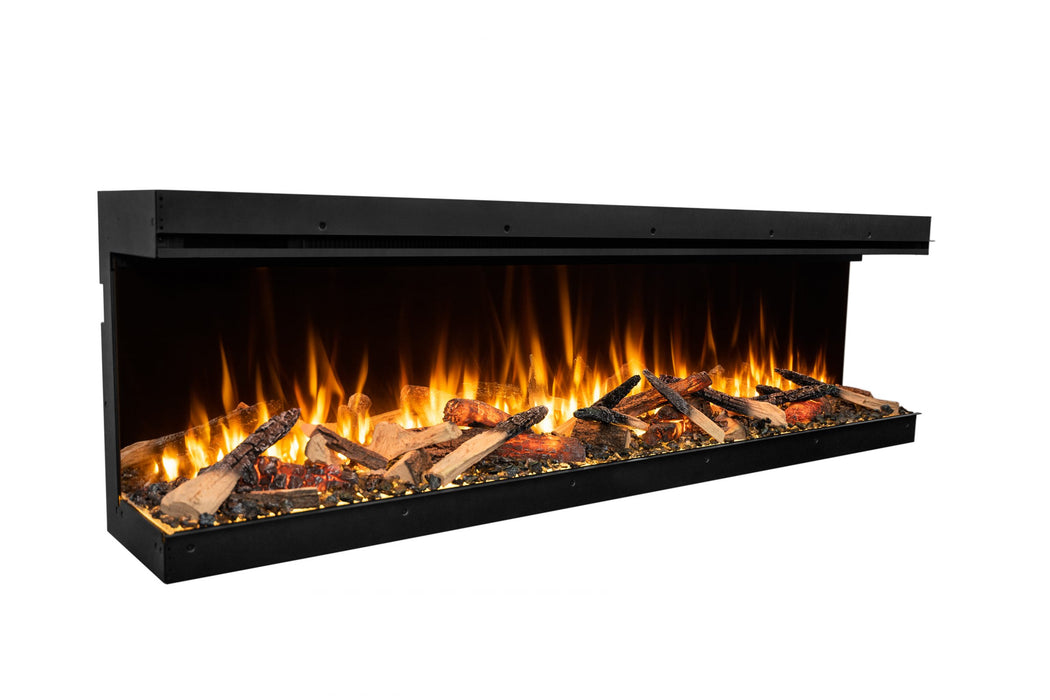 Amantii Fire & Ice LumaForest Built-In 3-Sided Electric Fireplace