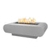 The Outdoor Plus OPT-LAJPC84 La Jolla 84" Powder Coat Rectangular Gas Fire Pit