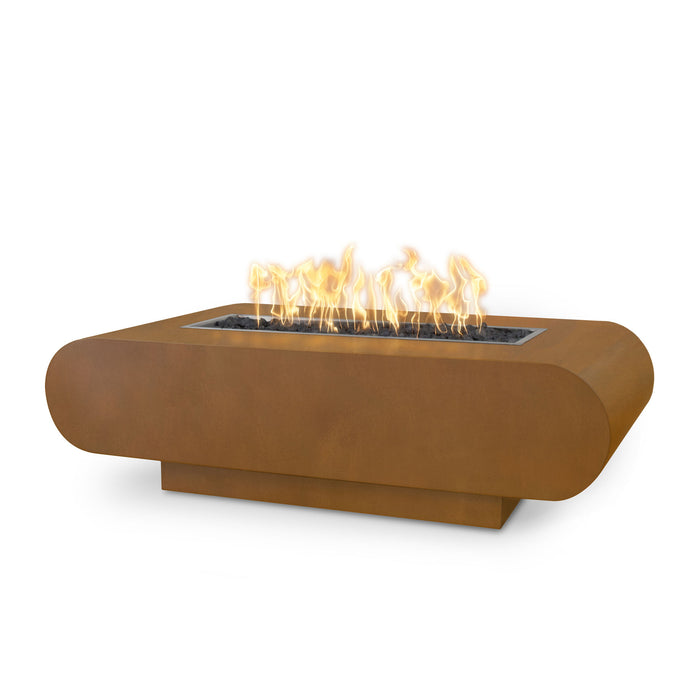 The Outdoor Plus OPT-LAJ(CS/HCP/SS)60 La Jolla 60" Metal Collection Rectangular Gas Fire Pit