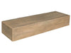 Lexington 2 ft. Extension Flat Sawn Beam Fireplace Mantel Lexington Hearth Dreamwood Living