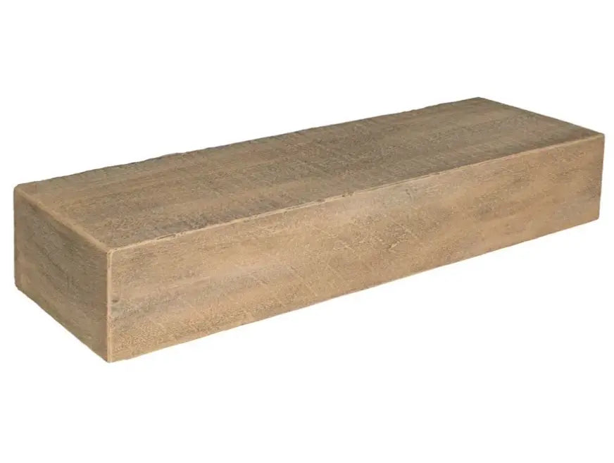 Lexington 2 ft. Extension Flat Sawn Beam Fireplace Mantel Lexington Hearth Dreamwood Living