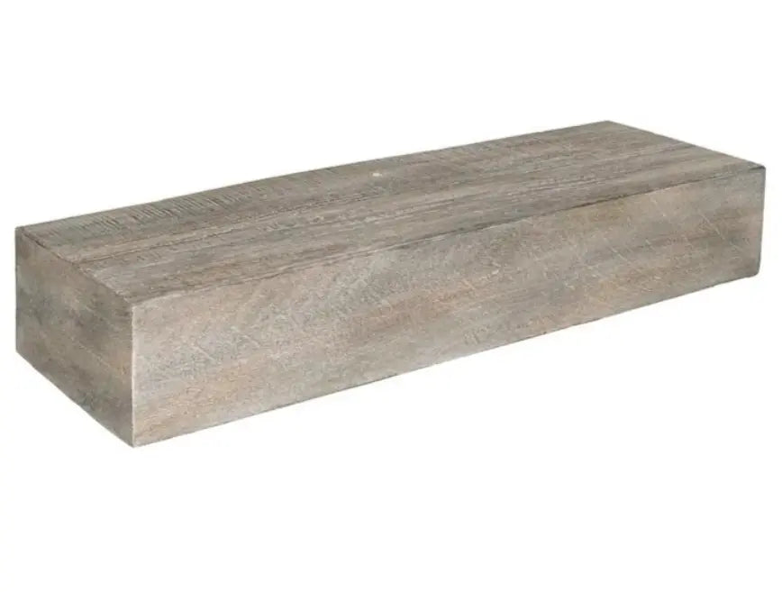 Lexington 2 ft. Extension Flat Sawn Beam Fireplace Mantel Lexington Hearth Dreamwood Living