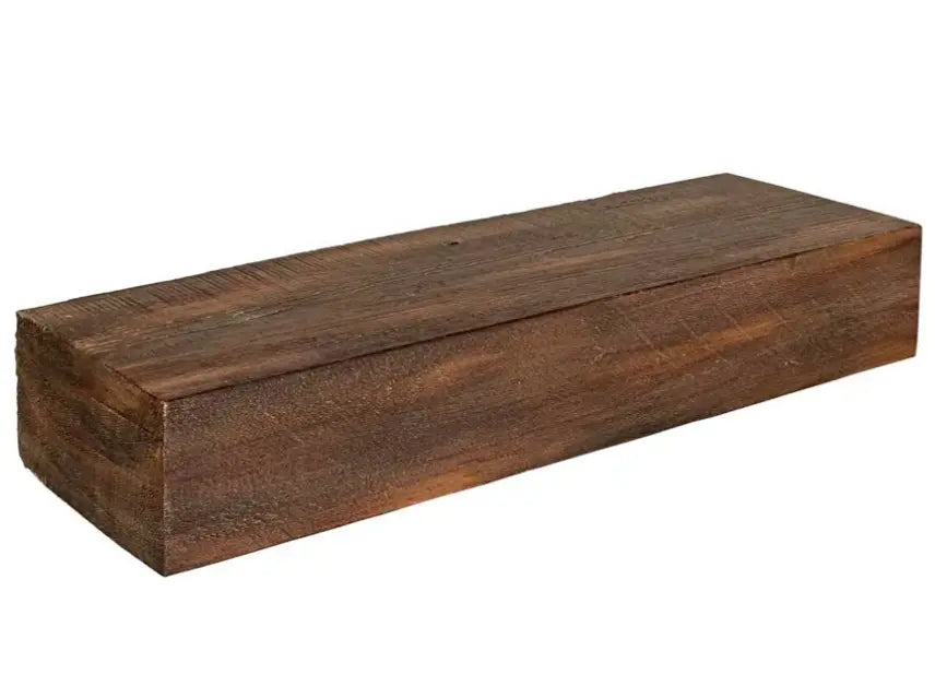 Lexington 2 ft. Extension Flat Sawn Beam Fireplace Mantel Lexington Hearth Dreamwood Living