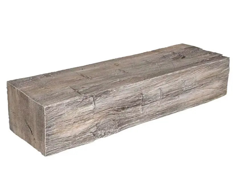 Lexington 2 ft. Extension Hayloft Beam Fireplace Mantel Lexington Hearth Dreamwood Living