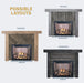 Lexington 2pcs Wall Board Non Combustible Lexington Hearth Dreamwood Living