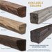 Lexington Cabin Pine Series Fireplace Non-Combustible Mantel Lexington Hearth Dreamwood Living