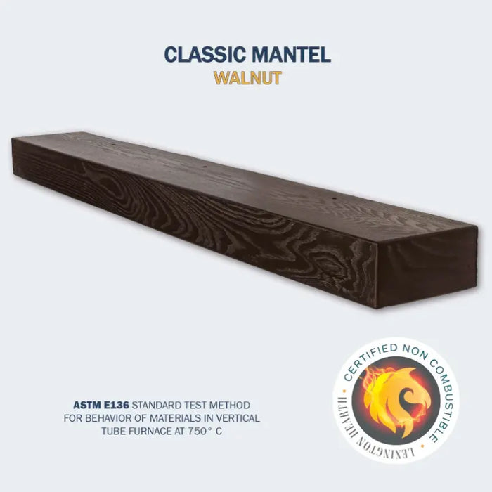 Lexington Classic Series Fireplace Non-Combustible Mantel Lexington Hearth Dreamwood Living