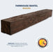 Lexington Farmhouse Series Fireplace Non-Combustible Mantel Lexington Hearth Dreamwood Living