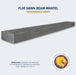 Lexington Flat Sawn Beam Series Fireplace Non-Combustible Mantel Lexington Hearth Dreamwood Living