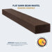 Lexington Flat Sawn Beam Series Fireplace Non-Combustible Mantel Lexington Hearth Dreamwood Living
