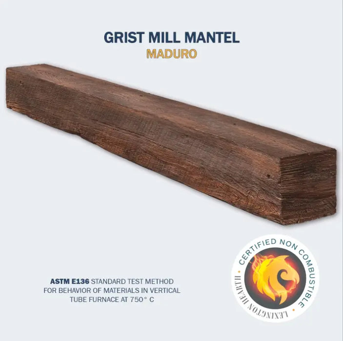 Lexington Grist Mill Series Fireplace Non-Combustible Mantel Lexington Hearth Dreamwood Living