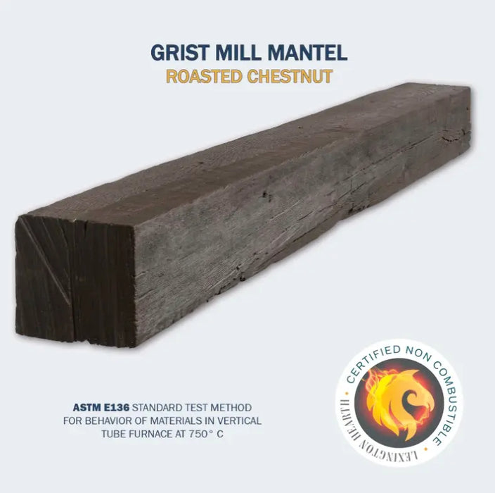 Lexington Grist Mill Series Fireplace Non-Combustible Mantel Lexington Hearth Dreamwood Living