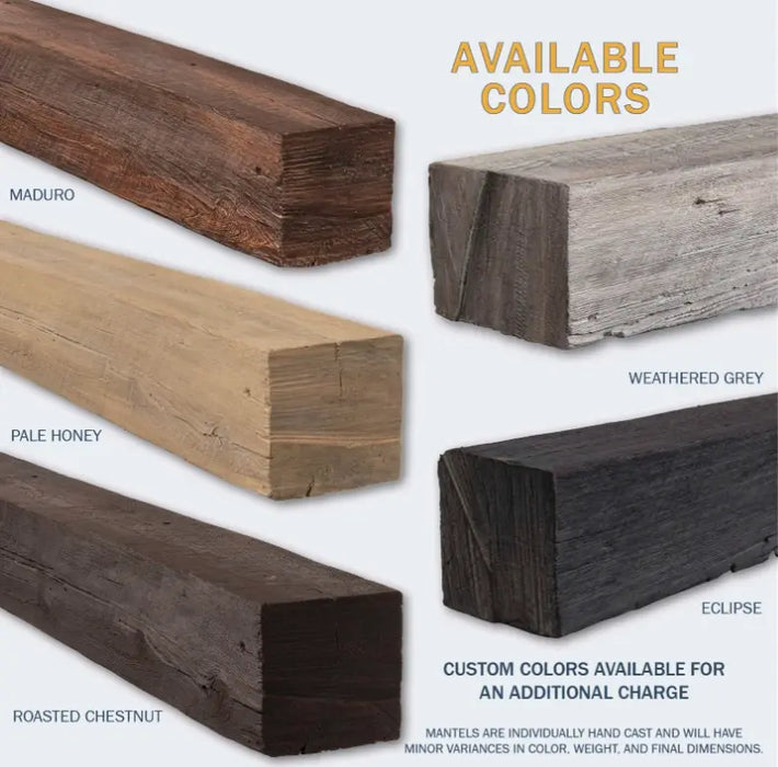 Lexington Grist Mill Series Fireplace Non-Combustible Mantel Lexington Hearth Dreamwood Living