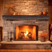 Lexington Half-Round Sleeper Series Fireplace Non-Combustible Mantel Lexington Hearth Dreamwood Living