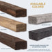 Lexington Hayloft Beam Series Fireplace Non-Combustible Mantel Lexington Hearth Dreamwood Living