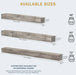 Lexington Hayloft Beam Series Fireplace Non-Combustible Mantel Lexington Hearth Dreamwood Living