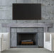 Lexington Hitching Post Weathered Grey Non-Combustible Mantel Surround Lexington Hearth Dreamwood Living