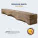 Lexington Rickhouse Series Fireplace Non-Combustible Mantel Lexington Hearth Dreamwood Living