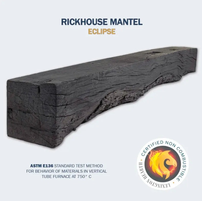 Lexington Rickhouse Series Fireplace Non-Combustible Mantel Lexington Hearth Dreamwood Living
