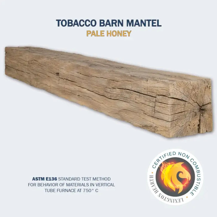 Lexington Tobacco Barn Series Fireplace Non-Combustible Mantel Lexington Hearth Dreamwood Living