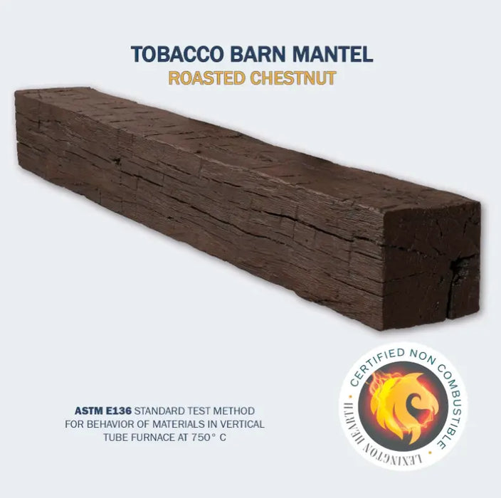 Lexington Tobacco Barn Series Fireplace Non-Combustible Mantel Lexington Hearth Dreamwood Living