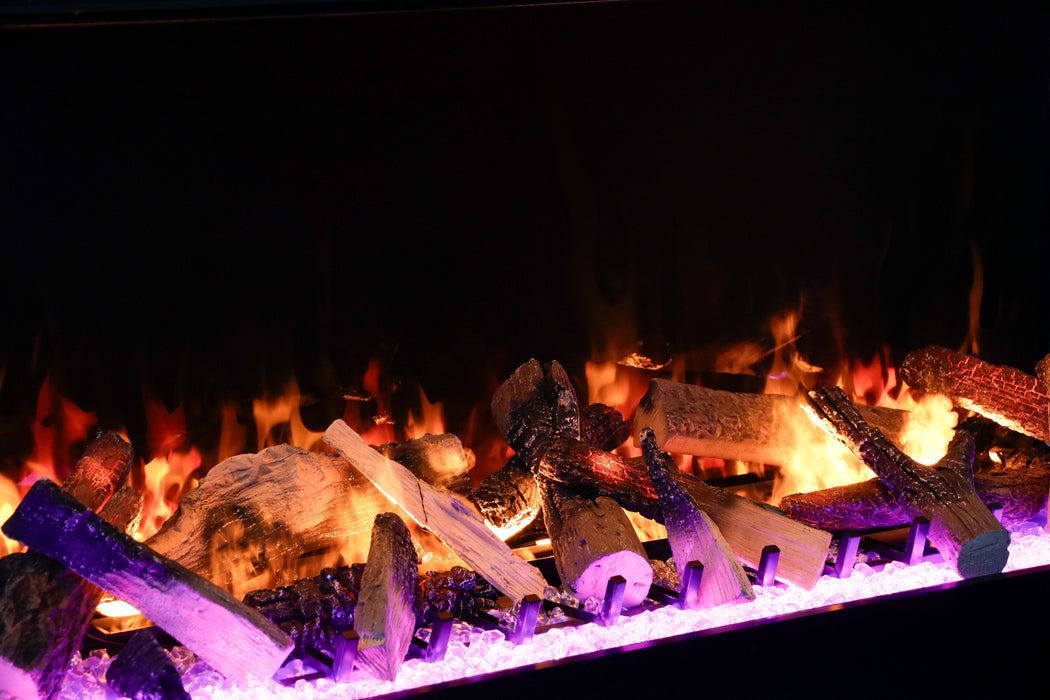 Amantii TruView Signature 3-Sided Glass Electric Fireplace
