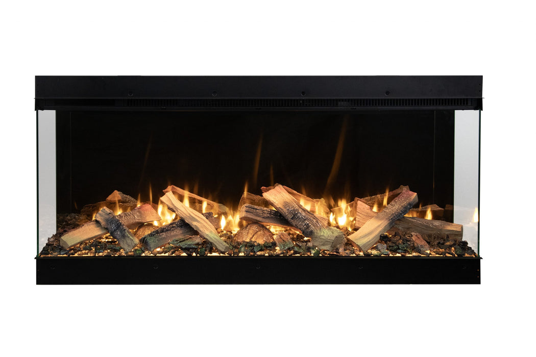Amantii Fire & Ice LumaForest Built-In 3-Sided Electric Fireplace