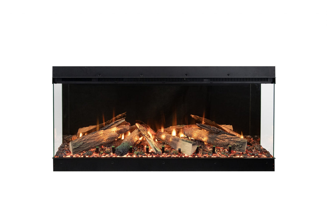 Amantii Fire & Ice LumaForest Built-In 3-Sided Electric Fireplace