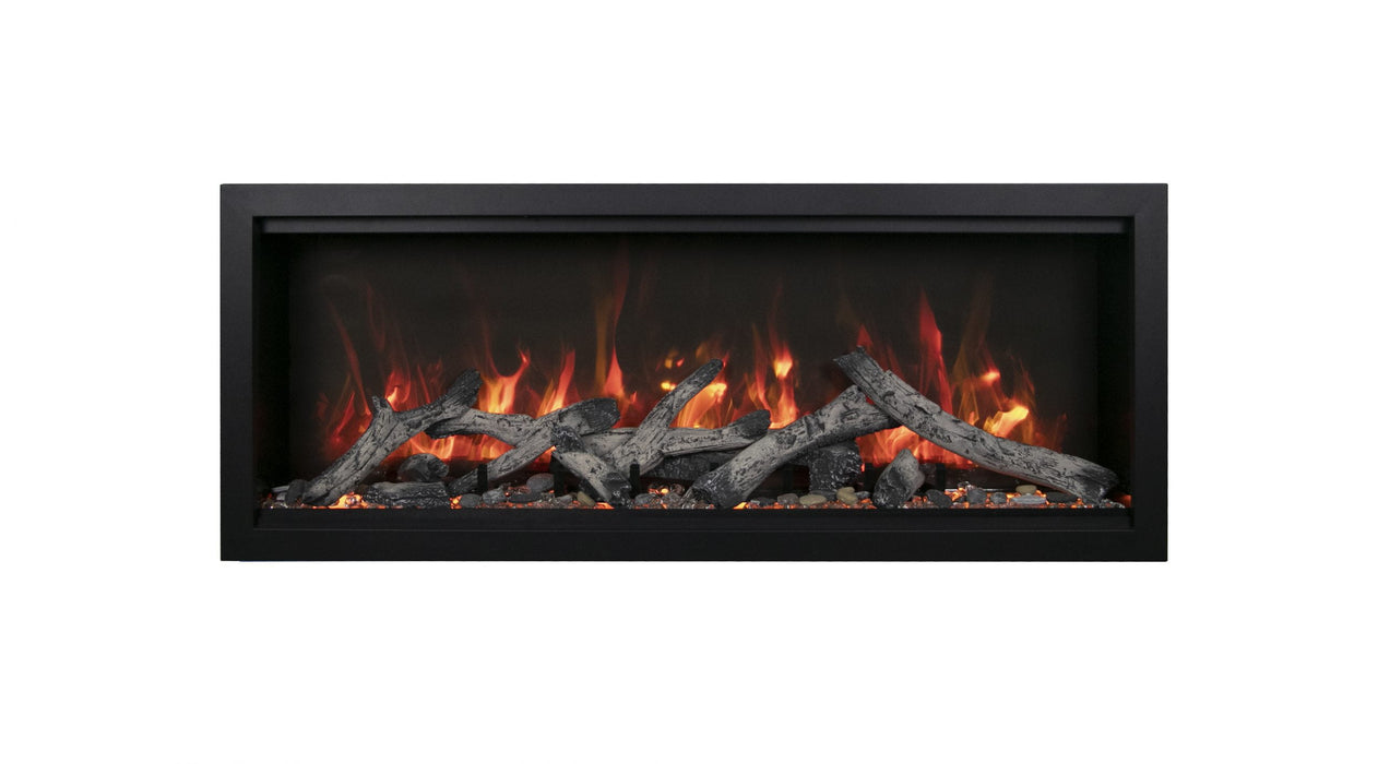 Amantii Symmetry Bespoke Extra Tall Electric Fireplace